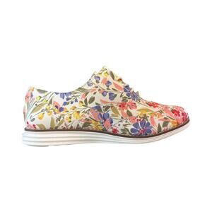 COLE HAAN OriginalGrand Wing II Oxford Floral Print Women's sz 8 W25335